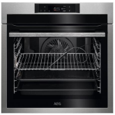 AEG BPE742380M 59.5cm Built In Electric Single Oven - Anti-Fingerprint stainless steel