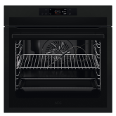 AEG BPE748380T 63.5cm Built In Electric Single Oven - Matt Black