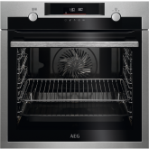 AEG BPS555060M Single Oven With Pryo Cleaning