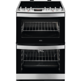 AEG CCB6740ACM CIB6740ACM SteamBake Ceramic Double Electric Cooker
