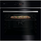 AEG GX7PB63FSB 59.6cm Built-In Electric Oven Gloss Black