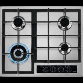 AEG HGB64420YM 60cm Gas Hob - Stainless Steel