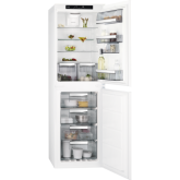 AEG SCE818E6NS 56cm TwinTech No Frost Built-In Fridge Freezer - White