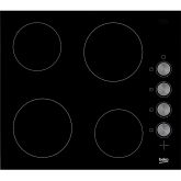Beko CIHV21B 60Cm Ceramic Hob - Black