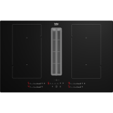 Beko HIXI84700UP 82cm Black Hob Extractor with Slider Control