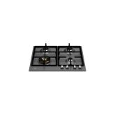 Bertazzoni P604LHERNE Heritage Series 60cm Gas hob with Wok burner Matt Black