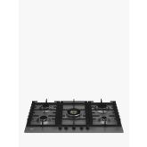 Bertazzoni P905CMODNE Modern Series 90cm Gas Hob with Central Wok Burner Matt black