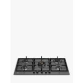 Bertazzoni P905CPRONE Pro Series 90cm Gas Hob with Central Wok Burner Matt black