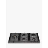 Bertazzoni P905LMODNE Modern Series 90cm Gas Hob with Left Wok Burner Matt black