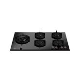 Bertazzoni P905LPROGNE Pro Series 90cm Gas on Glass hob with Left Wok Burner