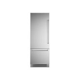 Bertazzoni REF755BBLXTT Premium Fridge Freezer 75cm Left Hand hinged SS