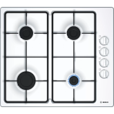 Bosch PBP6B2B60 58cm Gas Hob - White