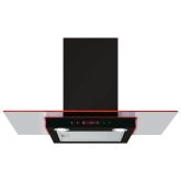 CDA EKN90BL 90Cm Flat Glass Extractor With Lights