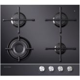 Fisher Paykel CG604DNGGB1 Gas On Glass Hob ***** DISPLAY MODEL *****