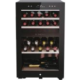 Haier HWS42GDAU1 Wine cooler Wine Bank 50 Series 7 Freestanding, 2 areas, 42 bottles, Light LED, Cla