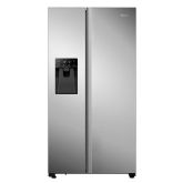 Hisense RS694N4TCF 91cm Frost Free American Style Fridge Freezer - Stainless Steel