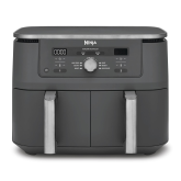 Ninja DZ400UK 9.5 litre MAX 6-in-1 Dual Zone Air Fryer - Gun Metal Grey