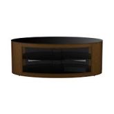 Optimum TV1100 1100Mm Wide Basic Stand Clear Glass And Chrome Legs