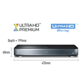 Panasonic DMPUB900EBK Native 4K, Premium Blu-Ray Disc Player