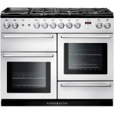 Rangemaster 106110 Nexus 110 Dual Fuel White Chrome