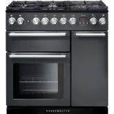 Rangemaster 106120 Nexus 90 Dual Fuel Slate/Chrome