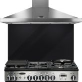 Rangemaster 65320 90cm Splash Back Black