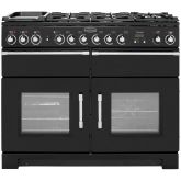 Rangemaster 80520 Excel 110Cm Dual Fuel Black Chrome (Display Model)