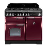 Rangemaster 92510 100Cm Classic Deluxe Dual Fuel Range Cooker Cranberry (Display Model)