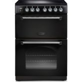 Rangemaster CLA60ECBL/C 128100 CLASSIC 60 CERAMIC BLACK/CHROME