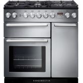 Rangemaster NEX90DFFSS/C Nexus 90 Dual Fuel Stainless Steel 106130