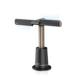 Shark 307TF200SUK TurboBlade Multi-Directional Cooling Fan - Charcoal, Beat Brass