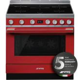Smeg CPF9IPR 90Cm Single Cavity Induction Range Cooker