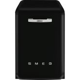 Smeg DFFABBL 60cm 50s style Freestanding Dishwasher Black