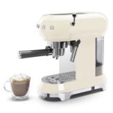 Smeg ECF01CRUK Cream Retro Style Espresso Coffee Machine