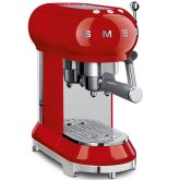 Smeg ECF01RDUK Red Retro Style Espresso Coffee Machine