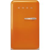 Smeg FAB10LOR5 55cm Fridge with Icebox, Left Hand Hinge, Orange "Special order"
