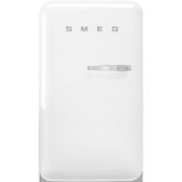Smeg FAB10LWH5 55cm Fridge with Icebox, Left Hand Hinge, White