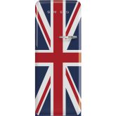 Smeg FAB28LDUJ5 60cm 50s Style Left Hand Hinge Fridge with Icebox Union Jack