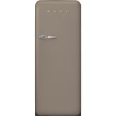Smeg FAB28RDTP5 60cm 50s Style Right Hand Hinge Fridge with Icebox Taupe