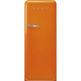 Smeg FAB28ROR5 60cm 50s Style Right Hand Hinge Fridge with Icebox Orange
