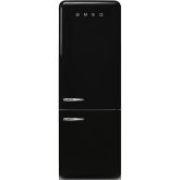 Smeg FAB38RBL5 70cm 50s Style Right Hand Hinge Fridge Freezer Black