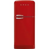 Smeg FAB50RRD5 80.4cm 50s Style Right Hand Hinge Fridge Freezer Red
