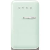 Smeg FAB5LPG5 40cm Pastel Green Small 50s Style Left Hand Hinged Minibar