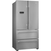Smeg FQ55FXDF French Door Fridge-Freezer, 84Cm Finger Friendly Stainless Steel