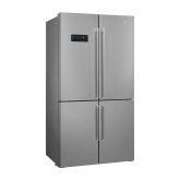 Smeg FQ60XDF Stainless Steel 4 Door 92Cm Side By Side Fridge Freezer