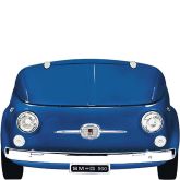 Smeg SMEG500BL 500BL 50s Retro style FIAT 500 Refrigerator Blue
