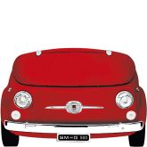 Smeg SMEG500R 500R 50s Retro style FIAT 500 Refrigerator Red