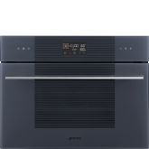 Smeg SO4102M1G Linea Touch Combi Microwave Neptune Grey