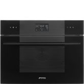 Smeg SO4102S3B3 45cm Linea Steam 100 Oven Black