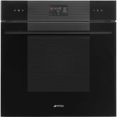 Smeg SO6102M2B3 60cm Linea Speedwave XL Combi Microwave Black Glass
